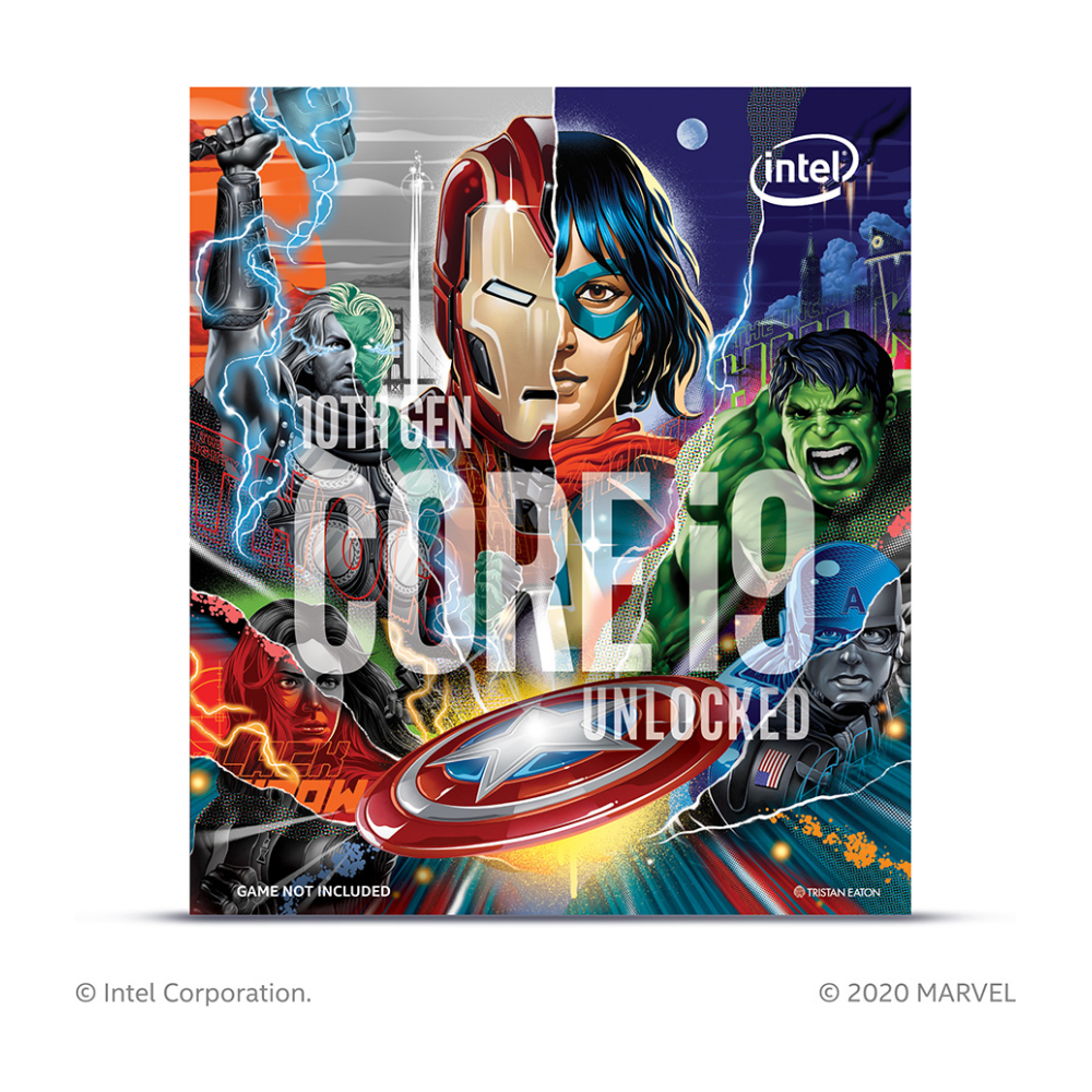 INTEL Core i9 10850K Avengers Edition 10th Generation Processor ( 5.2 GHz / 10 Cores / 20 Threads )