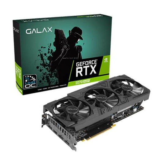 GALAX GeForce RTX 2070 Super EX Gamer Black Edition (1-Click OC) 8GB Nvidia Graphic Card