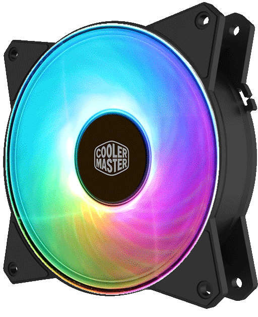 COOLER MASTER MasterFan MF120R 120mm ARGB Cabinet Fan (Black) (Single Pack)