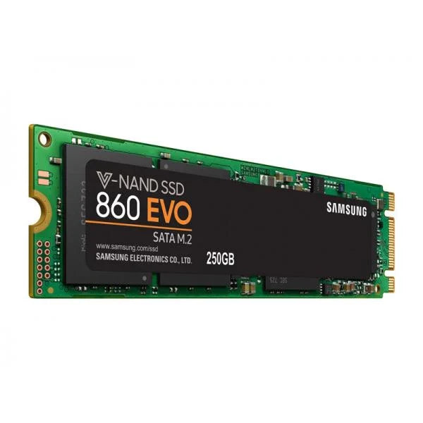 SAMSUNG 860 EVO 250GB M.2 SATA SATA 3 Solid State Drive ( SSD )