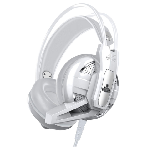 ANT ESPORTS H520W Wired 3.5MM Gaming Headphone ( PC / Playstation / Mobile / Xbox ) ( White )