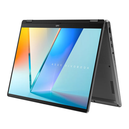 ASUS VIVOBOOK FLIP OLED TP3407SA-QL024WS [ULTRA 5-226V 14TH GEN/16GB/512GB SSD/WIN11 HOME+MSO/14.0 INCH TOUCH/INTEGRATED GRAPHICS /1 YEAR(S)/GREY]
