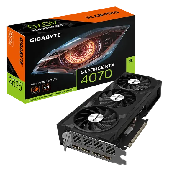 GIGABYTE GeForce RTX 4070 WindForce OC 12GB Nvidia Graphic Card