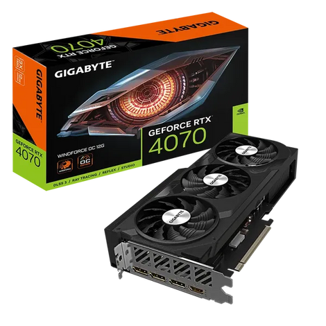 GIGABYTE GeForce RTX 4070 WindForce OC 12GB Nvidia Graphic Card