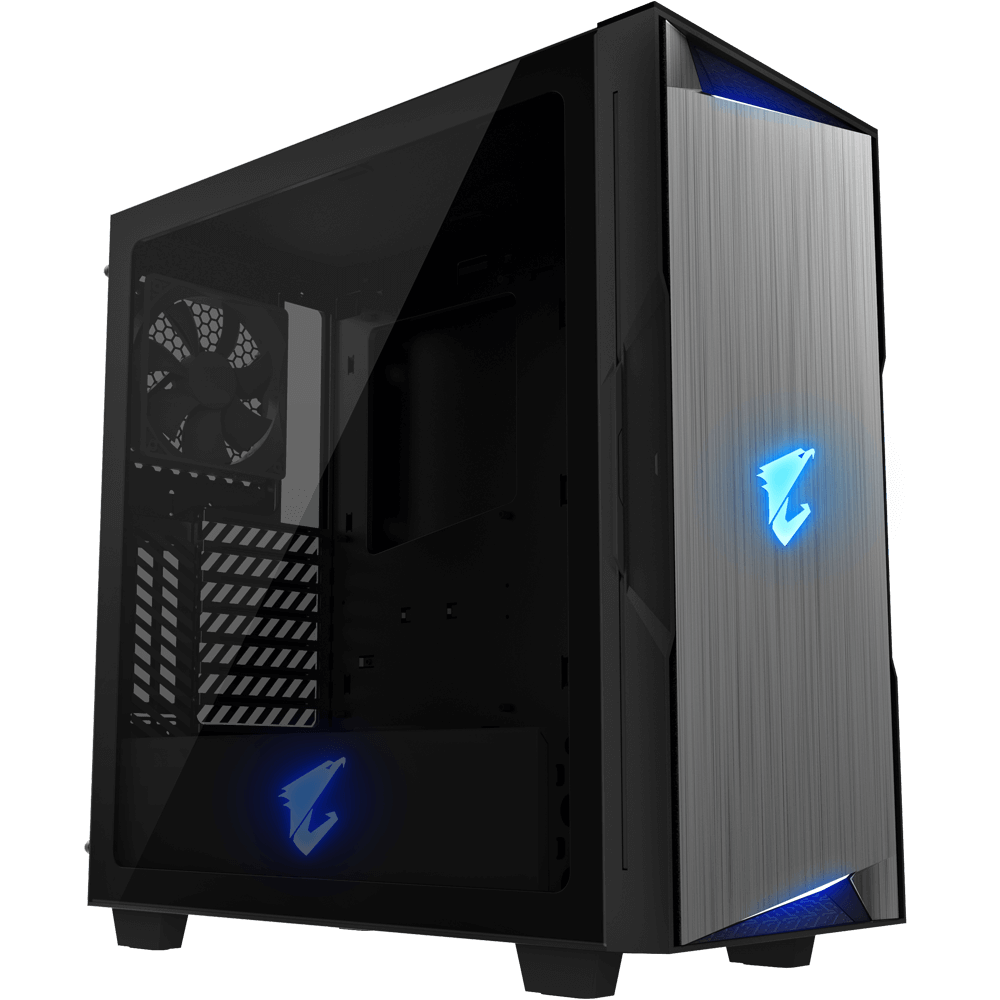 GIGABYTE AC300G ATX Mid Tower Cabinet (Black)