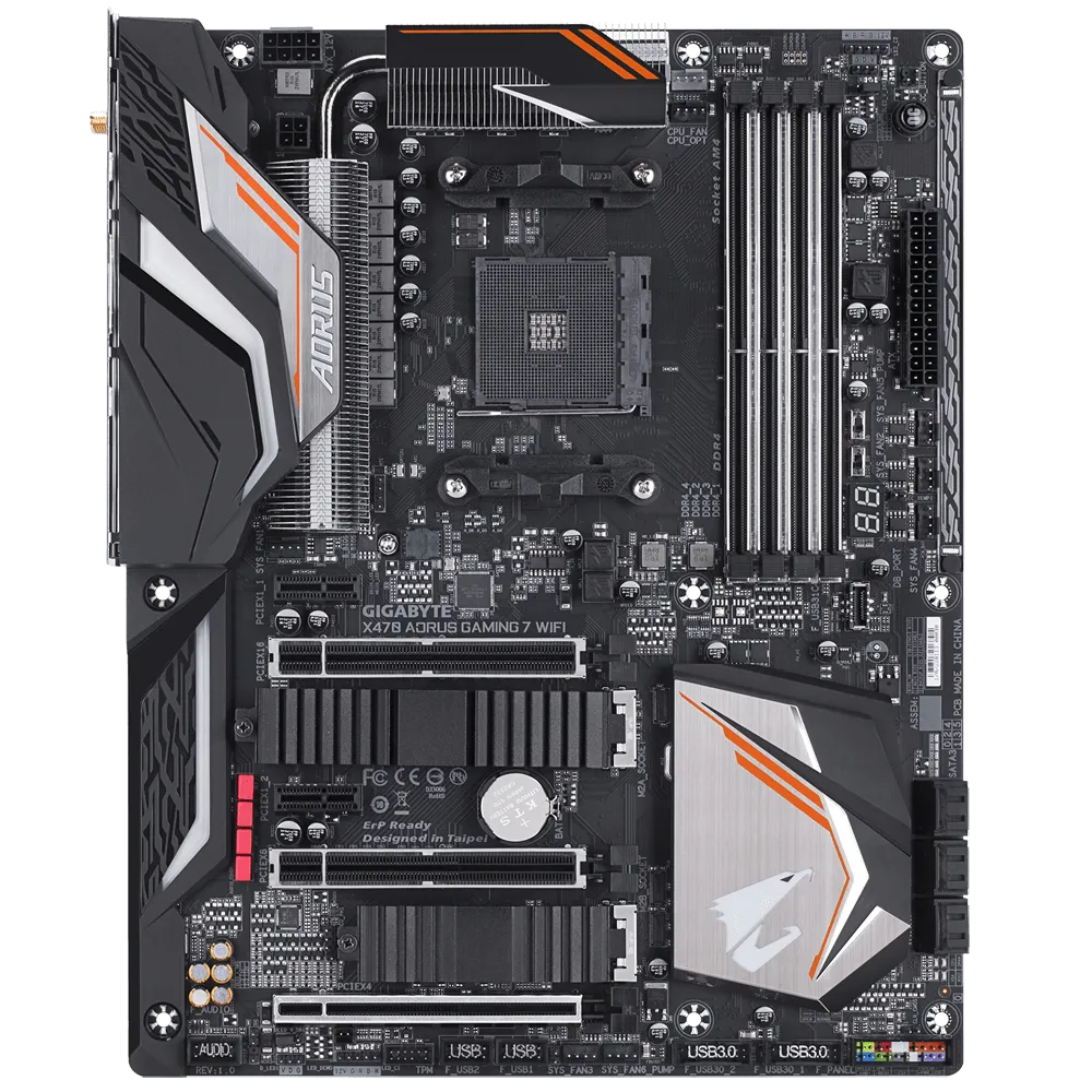 GIGABYTE X470 Aorus Gaming 7 Wifi DDR4 AMD Motherboard