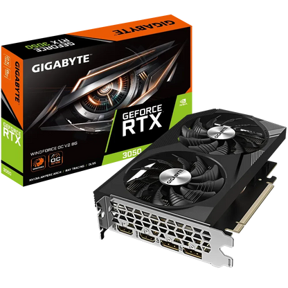 GIGABYTE GEFORCE RTX 3050 WINDFORCE OC V2 8GB GDDR6