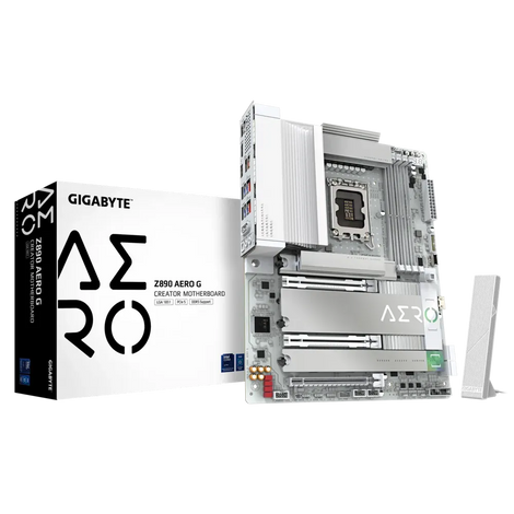 GIGABYTE Z890 AERO G DDR5 Intel Motherboard ( White )