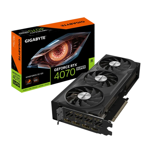 GIGABYTE GeForce RTX 4070 Super Windforce OC 12GB Nvidia Graphic Card
