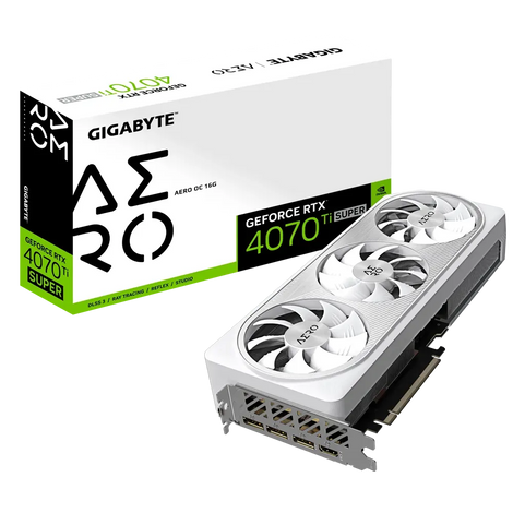 GIGABYTE GeForce RTX 4070 Ti Super Aero OC 16GB Nvidia Graphic Card