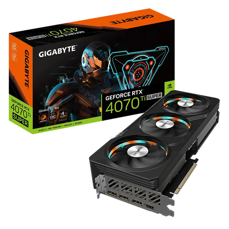 GIGABYTE GeForce RTX 4070 Ti Super Gaming OC 16GB Nvidia Graphic Card