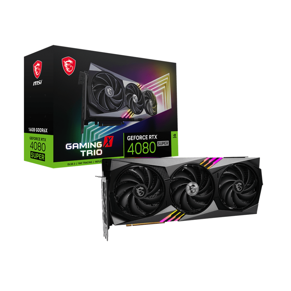 MSI GeForce RTX 4080 Super Gaming X Trio 16GB Nvidia Graphic Card