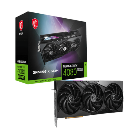 MSI GeForce RTX 4080 Super Gaming X Slim 16GB Nvidia Graphic Card