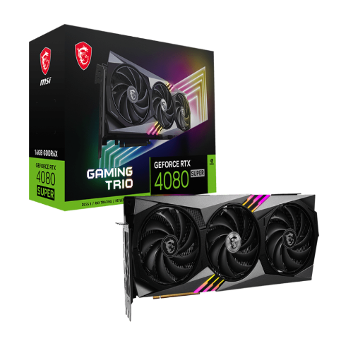 MSI GeForce RTX 4080 Super Gaming Trio 16GB Nvidia Graphic Card