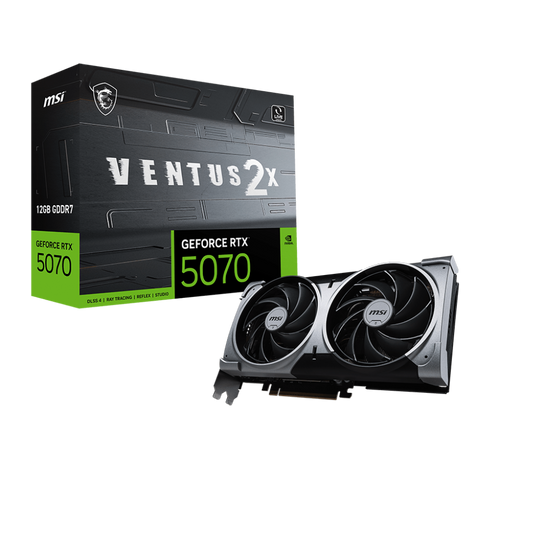 MSI GeForce RTX 5070 Ventus 2X 12GB Nvidia Graphic Card