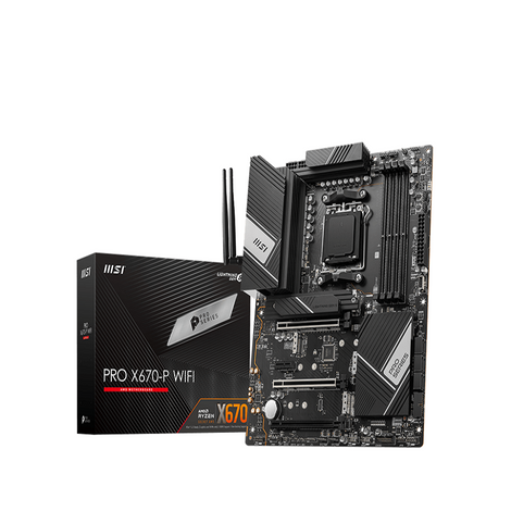 MSI Pro X670-P WIFI DDR5 AMD Motherboard
