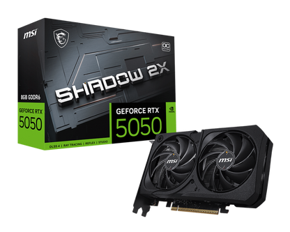 MSI GeForce RTX 5050 8G SHADOW 2X OC Graphic Cards