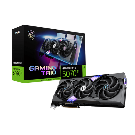 MSI GeForce RTX 5070 Ti Gaming Trio OC 16GB Nvidia Graphic Card