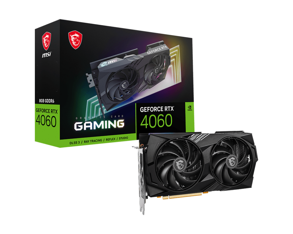 MSI GeForce RTX 4060 Gaming 8GB Nvidia Graphic Card
