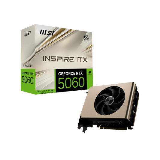 MSI GeForce RTX 5060 Inspire ITX OC 8GB Nvidia Graphic Card