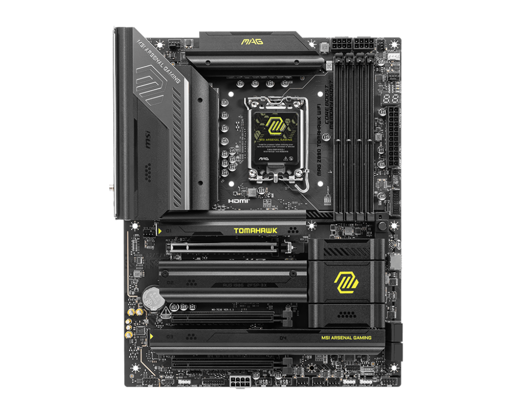 MSI MAG Z890 TOMAHAWK WIFI LGA1851 ATX MOTHERBOARD