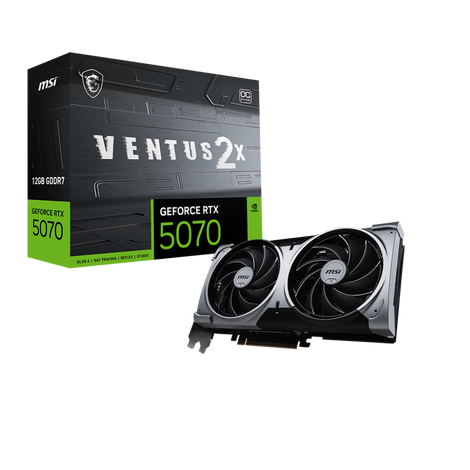 MSI GeForce RTX 5070 Ventus 2X OC 12GB Nvidia Graphic Card