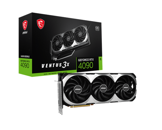 MSI GEFORCE RTX 4090 24GB VENTUS 3X OC GRAPHIC CARD