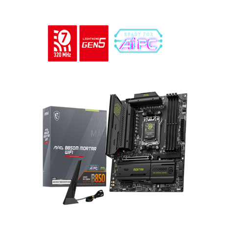 MSI MAG B850M Mortar Wifi DDR5 AMD Motherboard