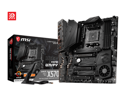 MSI MEG X570 UNIFY AMD AM4 MOTHERBOARD