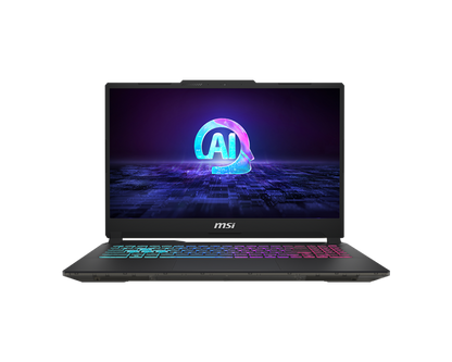 MSI CYBORG 15 AI A1VEK-096IN INTEL CORE ULTRA 7 GAMING LAPTOP (16GB, 512GB SSD, WINDOWS 11 HOME, 6GB GRAPHICS, 15.6 INCH 144 HZ FHD DISPLAY, NVIDIA GEFORCE RTX 4050, MS OFFICE 2021, TRANSLUCENT BLACK, 1.98 KG)