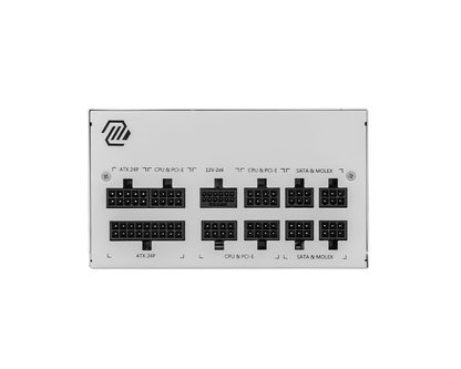 MSI MAG A850GL PCIE5 ATX 3.1 GOLD FULLY MODULAR SMPS WHITE