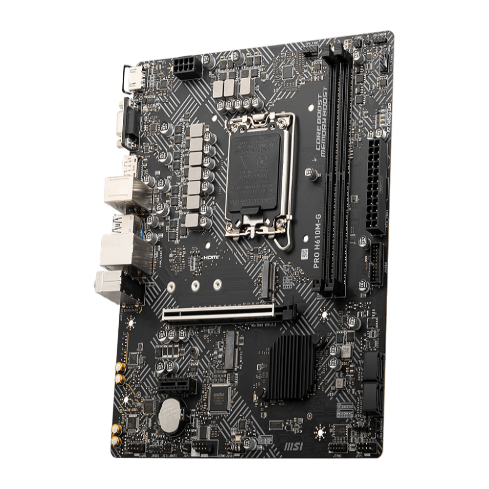 MSI Pro H610M-G Wifi DDR5 Intel Motherboard