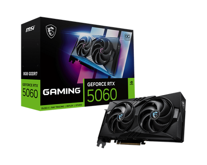 MSI GEFORCE RTX 5060 GAMING OC 8GB GRAPHIC CARD