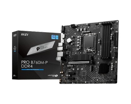 MSI B760M-P PRO DDR4 INTEL LGA1700 MOTHERBOARD