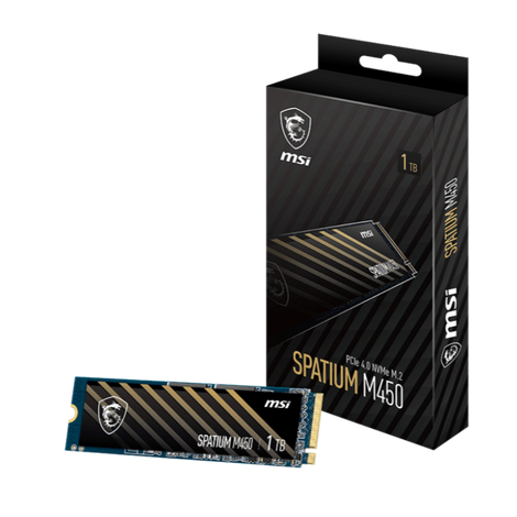 MSI Spatium M450 1TB M.2 NVME Gen4 Solid State Drive ( SSD )