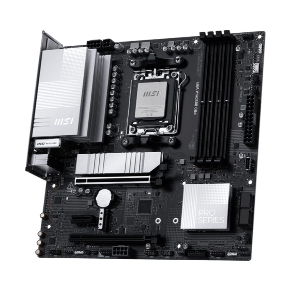 MSI Pro B850M-A Wifi7 DDR5 AMD Motherboard
