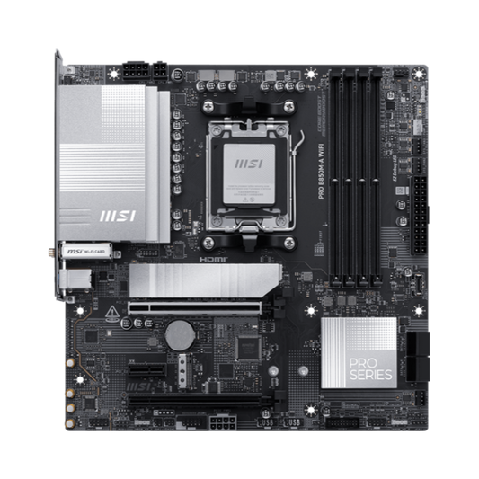 MSI Pro B850M-A Wifi7 DDR5 AMD Motherboard