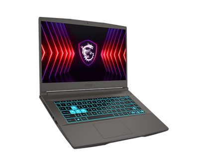 MSI THIN A15 B7UC-627IN [R5-7535HS/16GB/512GB SSD/WIN11 HOME/15.6"/4GB-RTX3050 GRAPHICS/2 YEAR(S)/GREY]