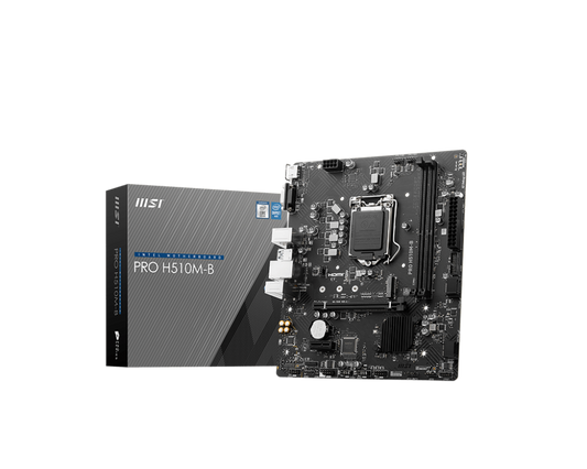 MSI PRO H510M-B INTEL LGA1200 MOTHERBOARD