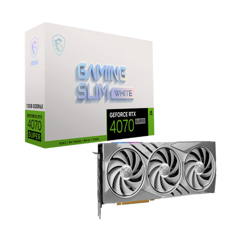 MSI GeForce RTX 4070 Super Gaming Slim White 12GB Nvidia Graphic Card