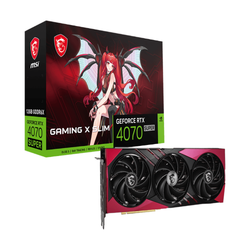 MSI GeForce RTX 4070 Super Gaming X Slim MLG 12GB Nvidia Graphic Card