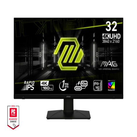 MSI MAG 322UPF 32 Inch UHD 160Hz IPS Panel 125.7%SRGB 1MS AMD FreeSync Gaming Monitor