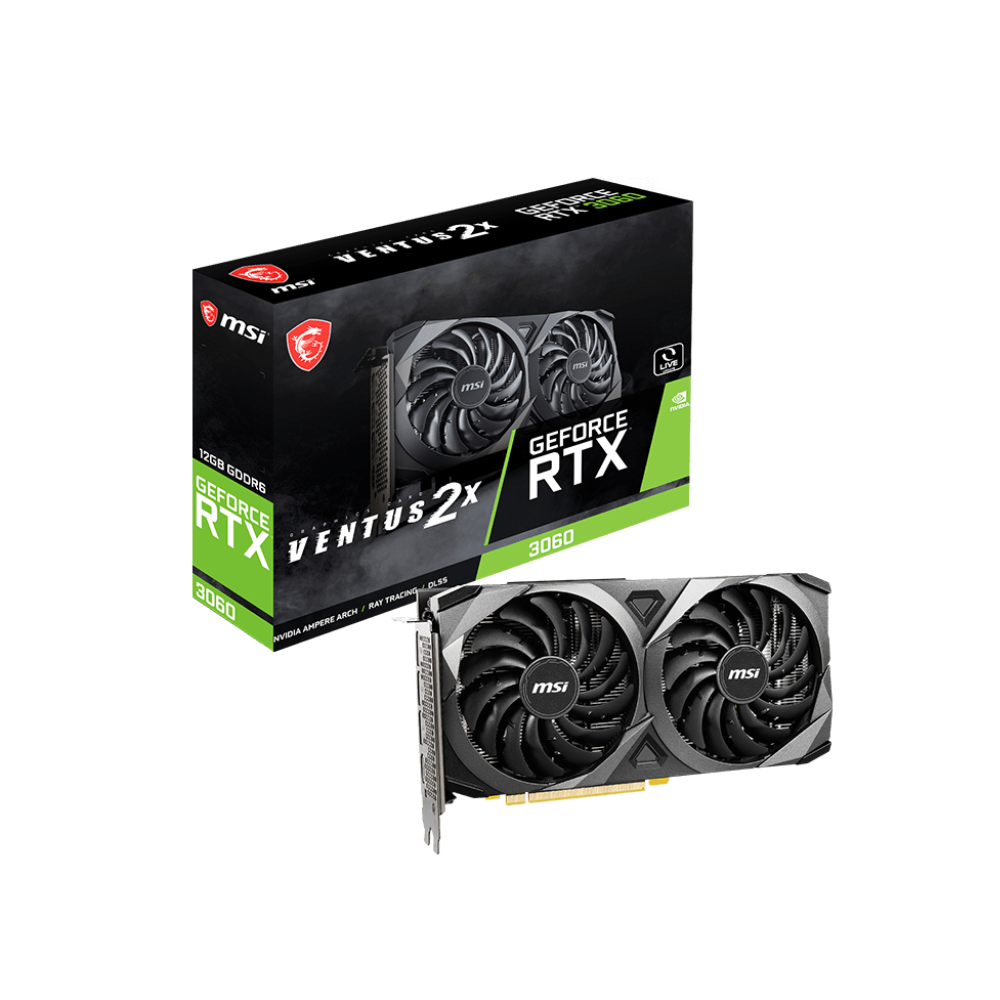 MSI GeForce RTX 3060 Ventus 2X 12GB Nvidia Graphic Card
