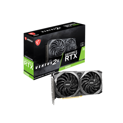 MSI GeForce RTX 3060 Ventus 2X 12GB Nvidia Graphic Card