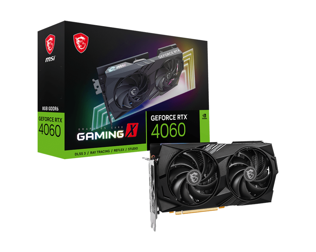 MSI GeForce RTX 4060 Gaming X 8GB Nvidia Graphic Card