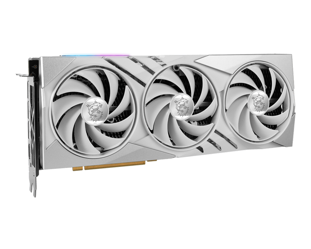 MSI GeForce RTX 4070 Ti Super Gaming X Slim White 16GB Nvidia Graphic Card