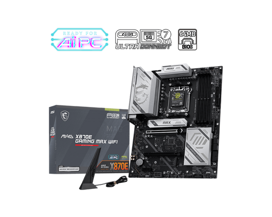MSI MAG X870E GAMING MAX WIFI AM5 DDR5 Motherboard