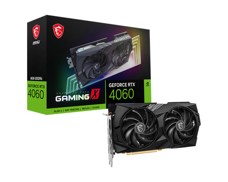 MSI GeForce RTX 4060 Gaming X 8GB Nvidia Graphic Card