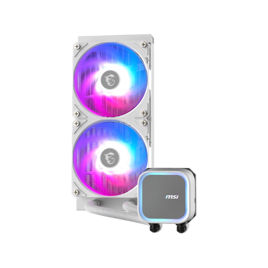 MSI MAG Coreliquid A13 ARGB 240mm CPU Liquid Cooler ( White )