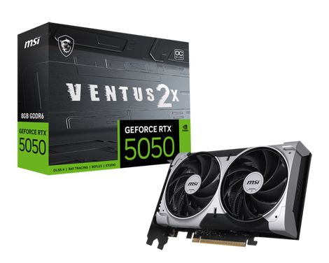 MSI GeForce RTX 5050 Ventus 2X OC 8GB NVIDIA Graphic Card